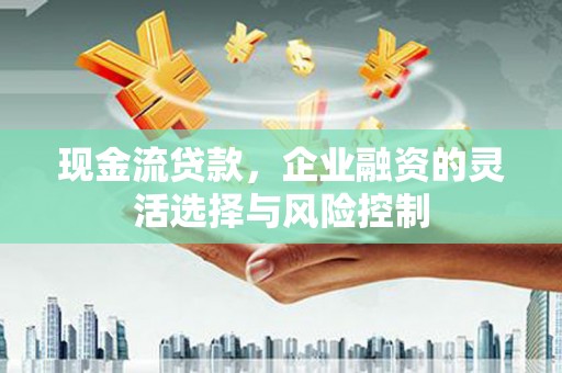 郧西现金流贷款，企业融资的灵活选择与风险控制
