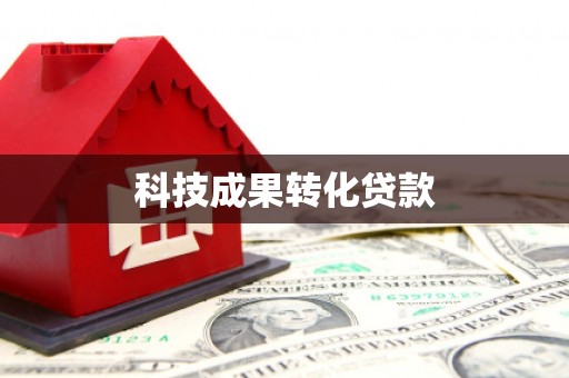 郧西科技成果转化贷款