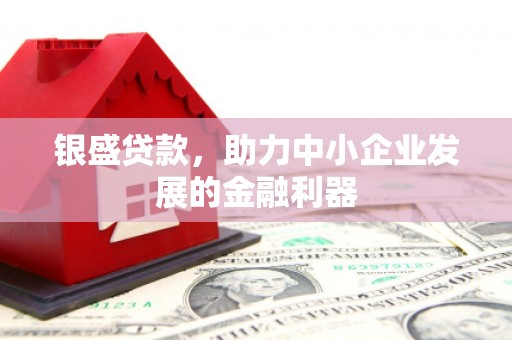 郧西银盛贷款，助力中小企业发展的金融利器