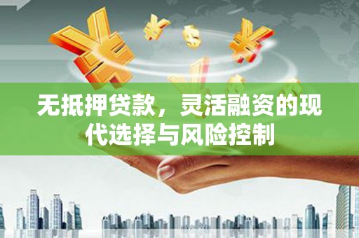 郧西无抵押贷款，灵活融资的现代选择与风险控制