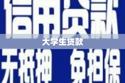 郧西大学生贷款