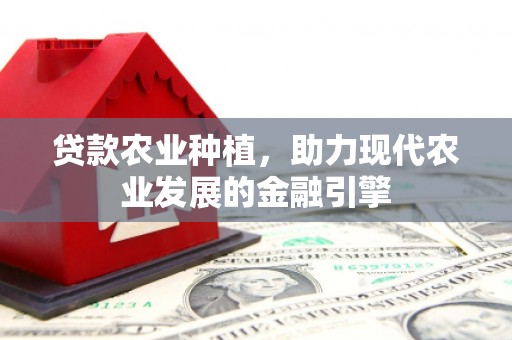 郧西贷款农业种植，助力现代农业发展的金融引擎