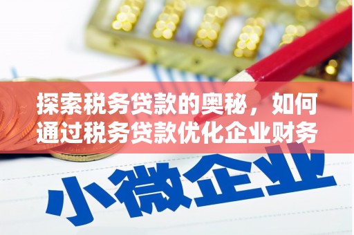 郧西探索税务贷款的奥秘，如何通过税务贷款优化企业财务