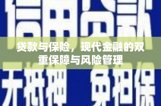 郧西贷款与保险，现代金融的双重保障与风险管理