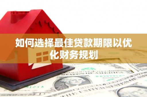 郧西如何选择最佳贷款期限以优化财务规划