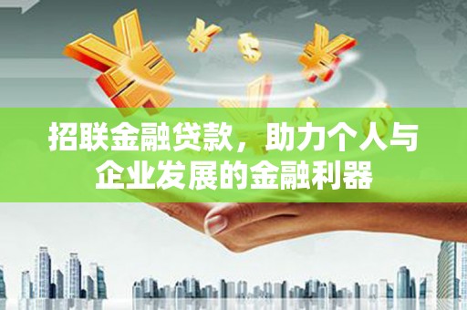 郧西招联金融贷款，助力个人与企业发展的金融利器
