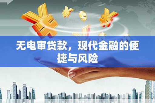 郧西无电审贷款，现代金融的便捷与风险