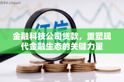 郧西金融科技公司贷款，重塑现代金融生态的关键力量