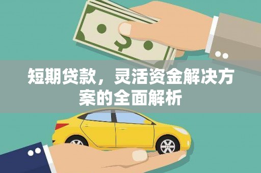 郧西短期贷款，灵活资金解决方案的全面解析