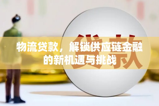 郧西物流贷款，解锁供应链金融的新机遇与挑战