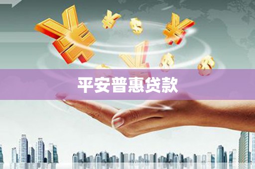 郧西平安普惠贷款