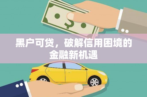 郧西黑户可贷，破解信用困境的金融新机遇