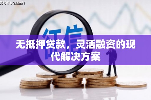 郧西无抵押贷款，灵活融资的现代解决方案